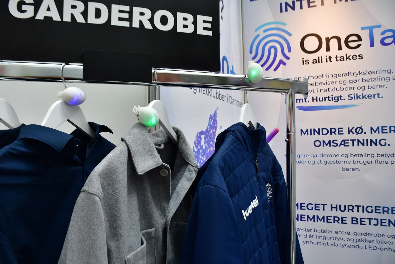 Garderobe ved afhentning